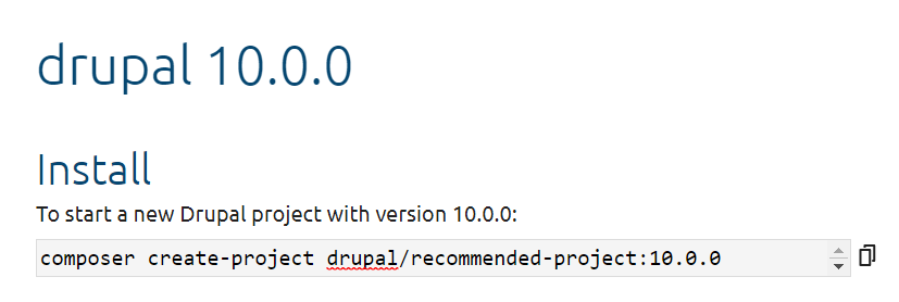 install drupal 10