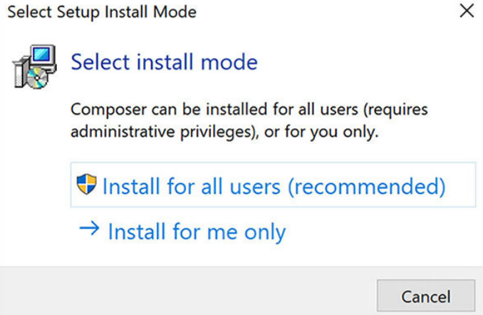 install for all user
