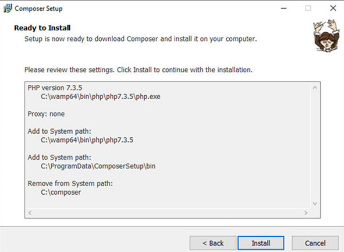 install